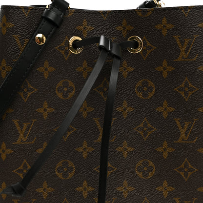 Louis Vuitton Monogram Neonoe MM Black 6 of 10