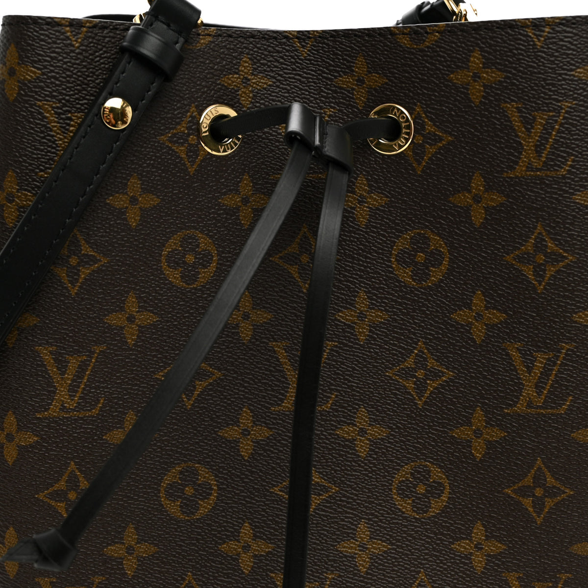 Louis Vuitton Monogram Neonoe MM Black 6 of 10