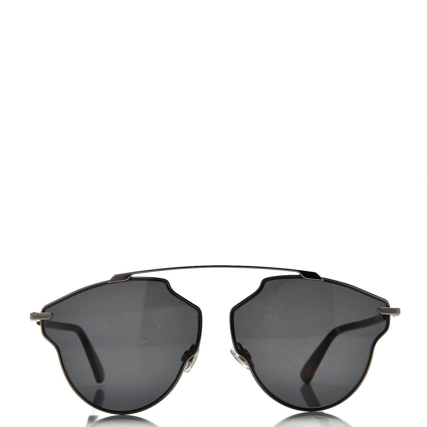 So Real Pop Sunglasses Dark Ruthenium Grey Havana