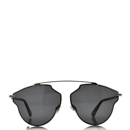 Christian Dior So Real Pop Sunglasses Dark Ruthenium Grey Havana 2 of 9