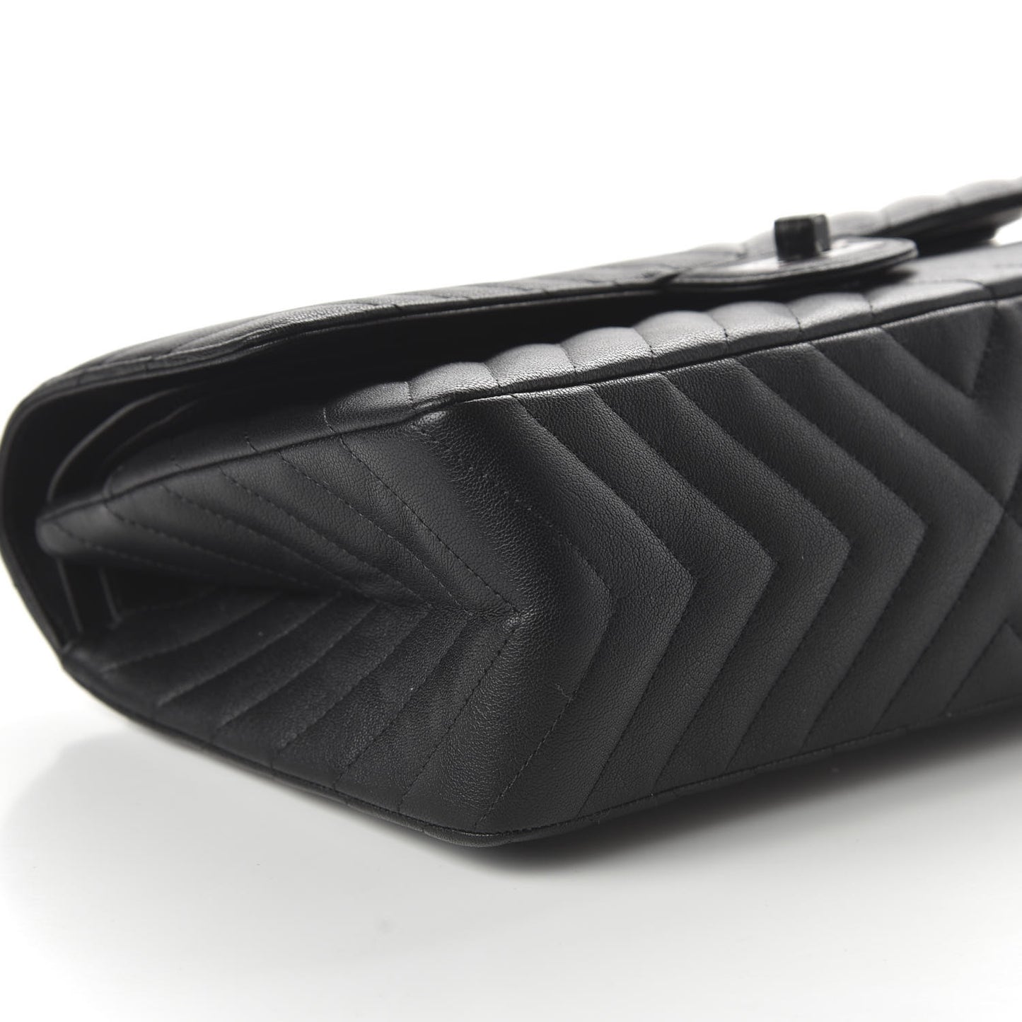 Sheepskin Chevron Quilted 2.55 Reissue 226 Flap So Black