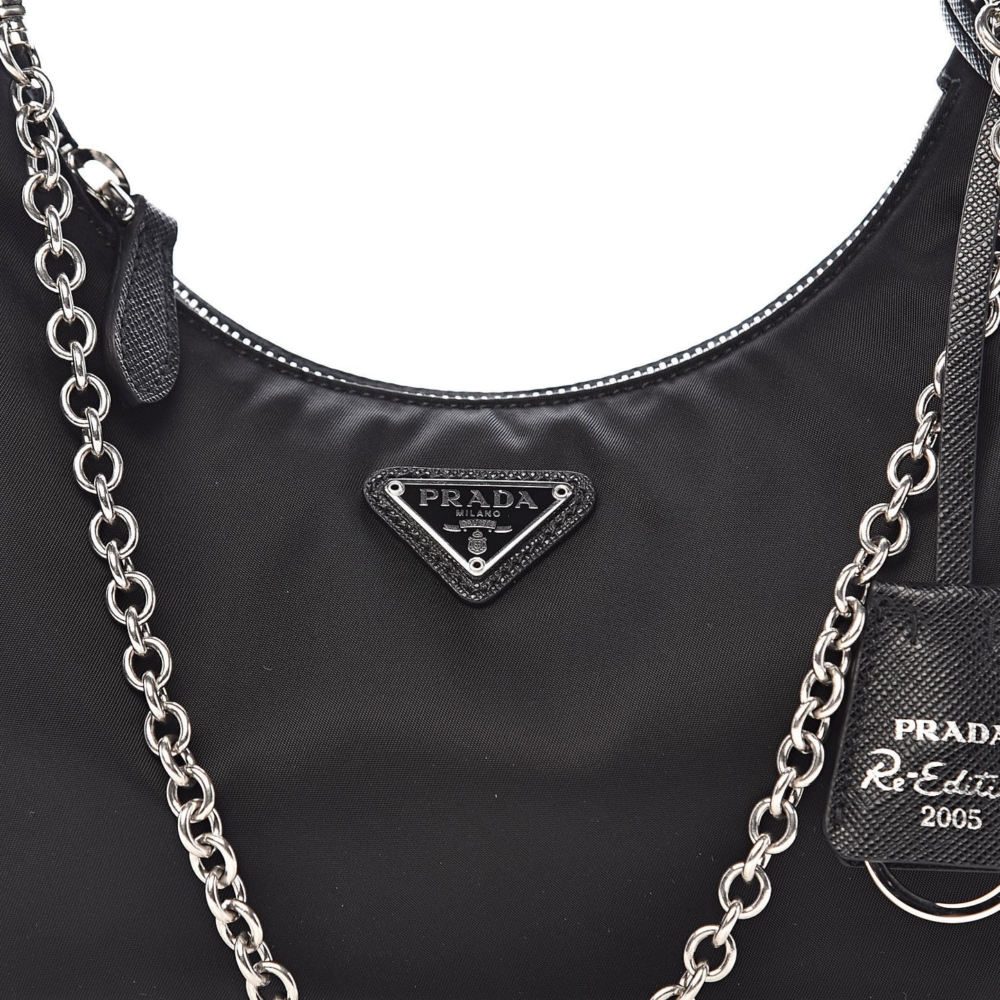 Nylon Re-Edition 2005 Shoulder Bag Black