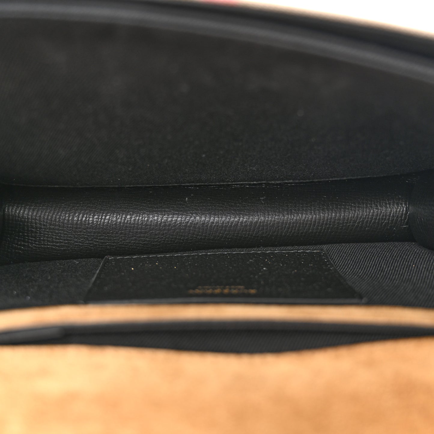 Derby Calfskin House Check Small Macken Crossbody Bag Black
