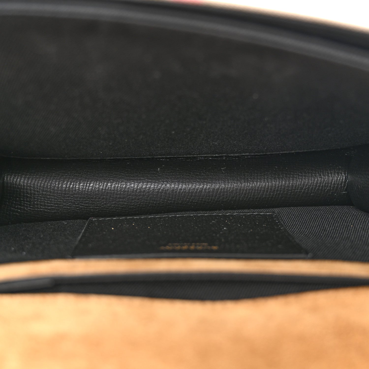 Burberry Derby Calfskin House Check Small Macken Crossbody Bag Black 5 of 10