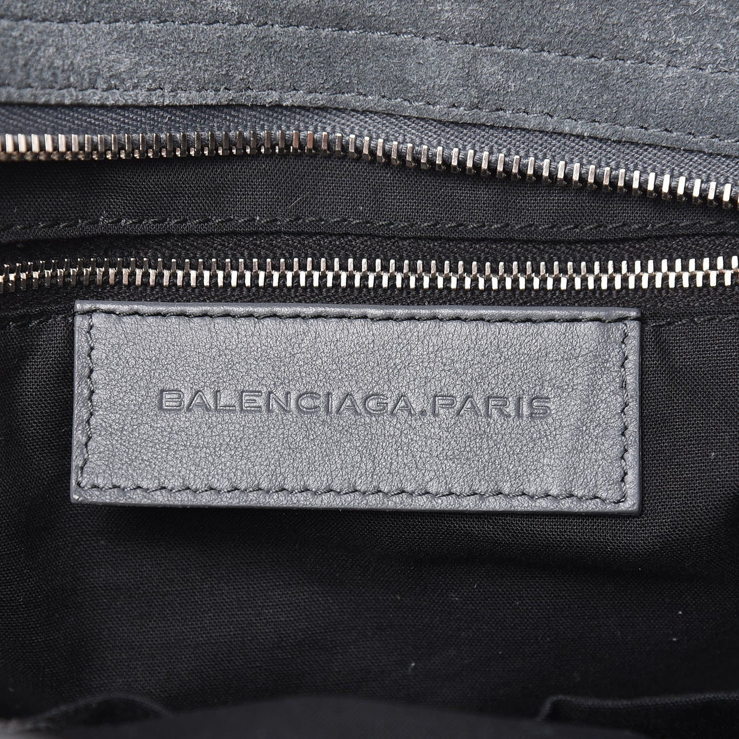 Baby Daim Suede Marble Hardware City Grey