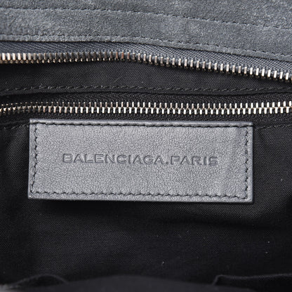 Balenciaga Baby Daim Suede Marble Hardware City Grey 7 of 10
