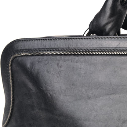 Chanel Lambskin East West Soho Shopper Black 13 of 16