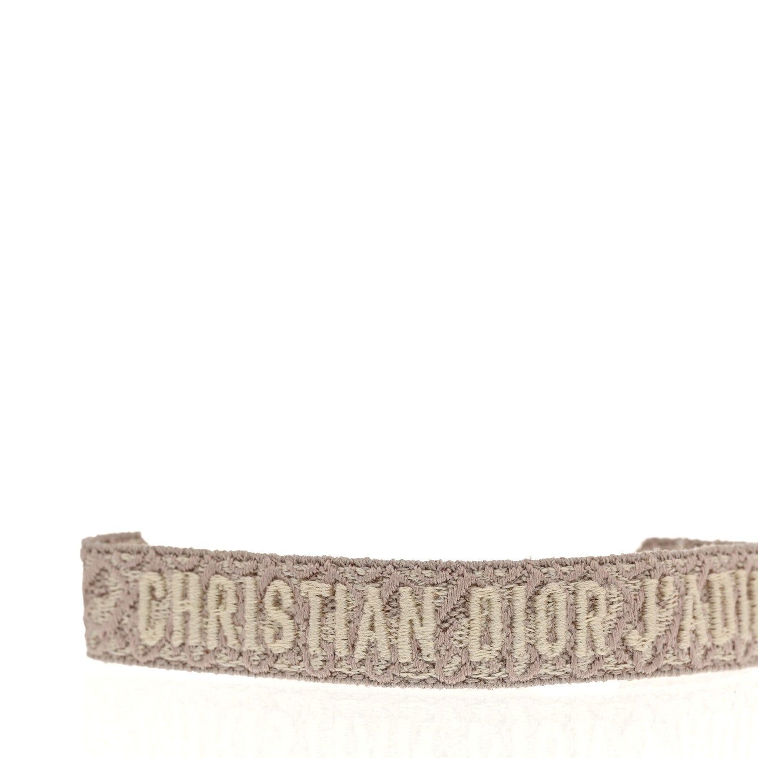 Christian Dior Woven Cotton J'Adior Friendship Bracelet Set Pink