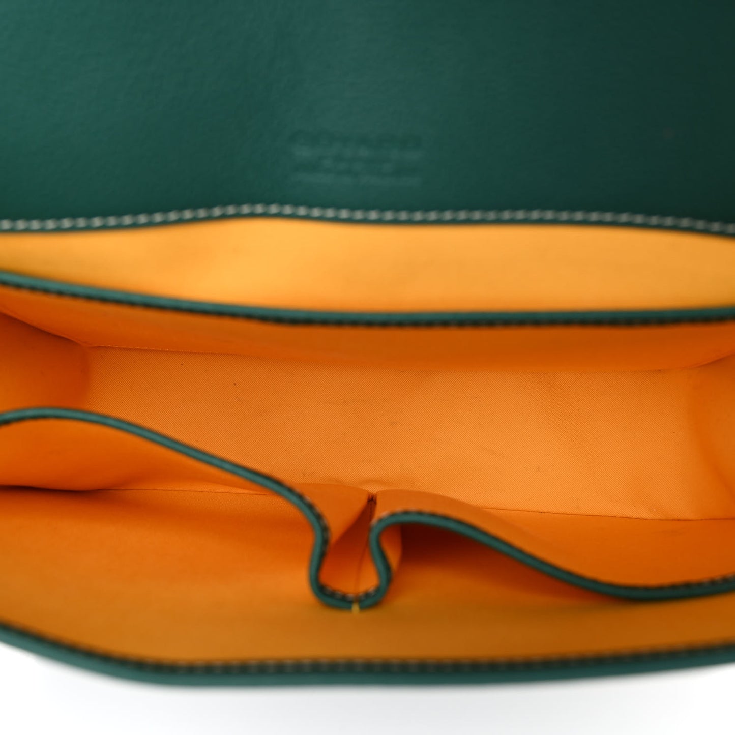 Goyardine Belvedere II MM Messenger Bag Green