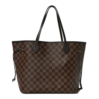 Louis Vuitton Damier Ebene Neo Neverfull MM Rose Ballerine 2 of 14