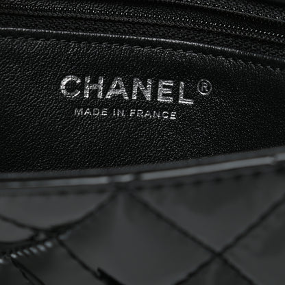 Chanel Patent Calfskin Quilted Reissue 2.55 Clutch So Black 6 of 8