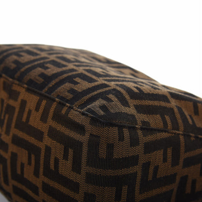 Fendi Zucca Cuoio Lucido Mini Pochette Tobacco Rosso Scuro 11 of 11
