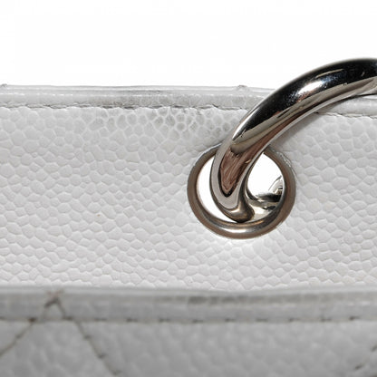 Chanel Caviar Grand Shopping Tote GST White 11 of 13