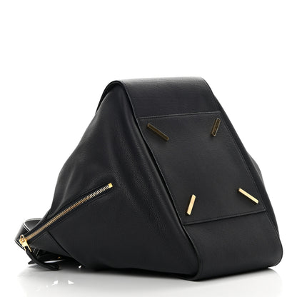 Loewe Calfskin Medium Hammock Shoulder Bag Midnight Blue Black 4 of 12