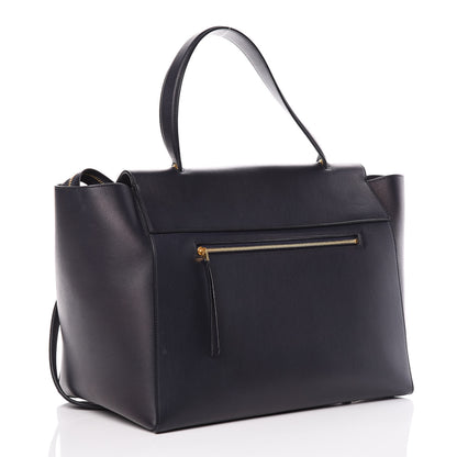 Celine Smooth Calfskin Large Belt Bag Navy Blue 3 of 15