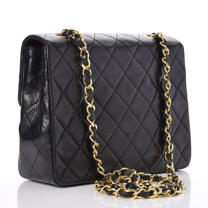 Chanel Lambskin Quilted Small Flap Black 3 of 9