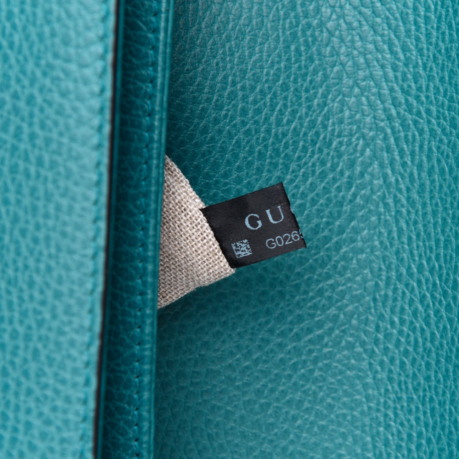 Gucci Dollar Calfskin Interlocking G Shoulder Bag Deep Cobalt 7 of 14