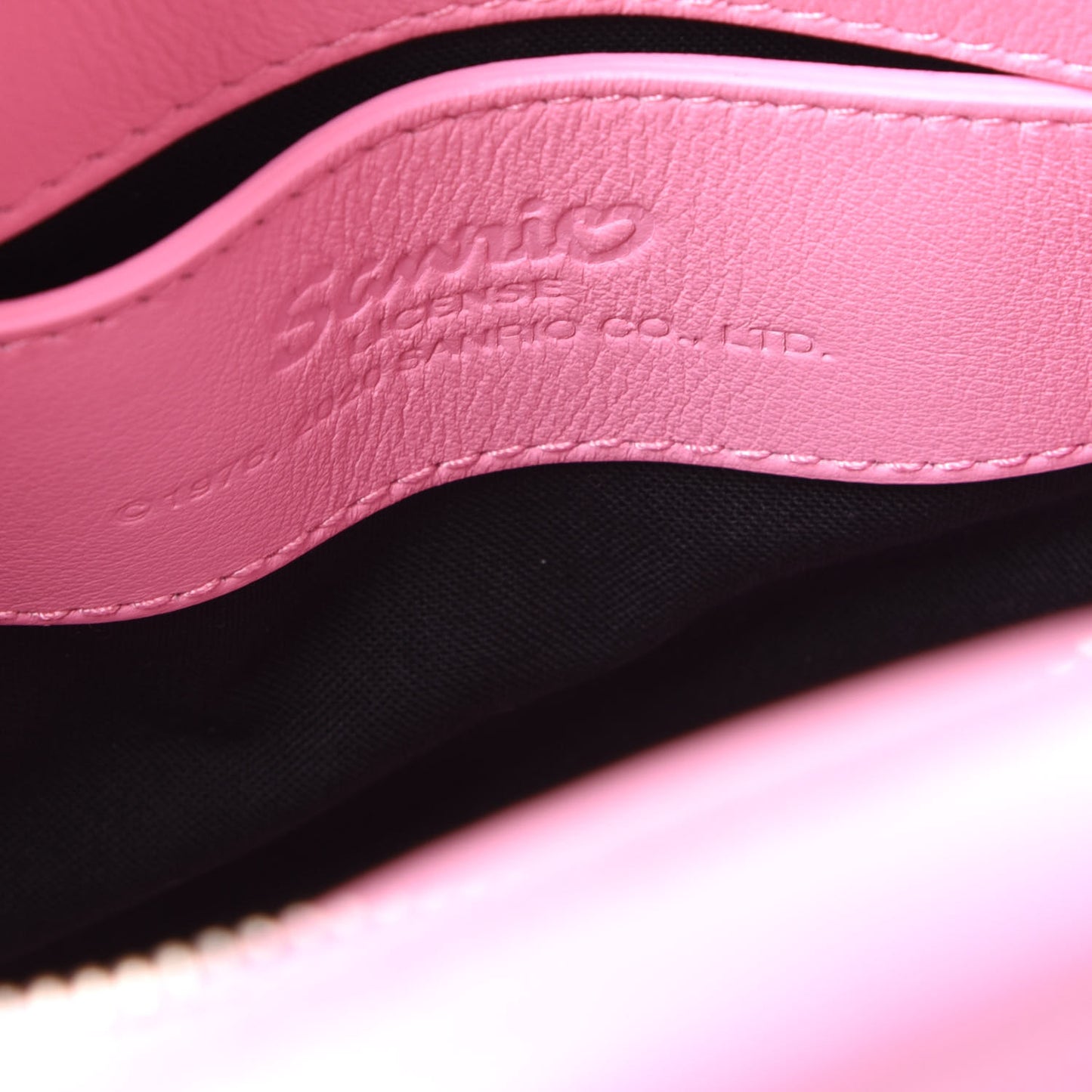 Calfskin Hello Kitty XXS Ville Top Handle Bag Pink
