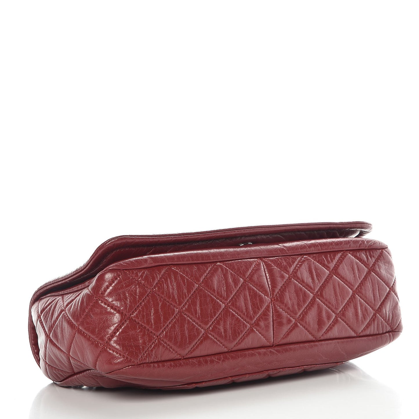 Calfskin Medium Timeless CC Flap Dark Red
