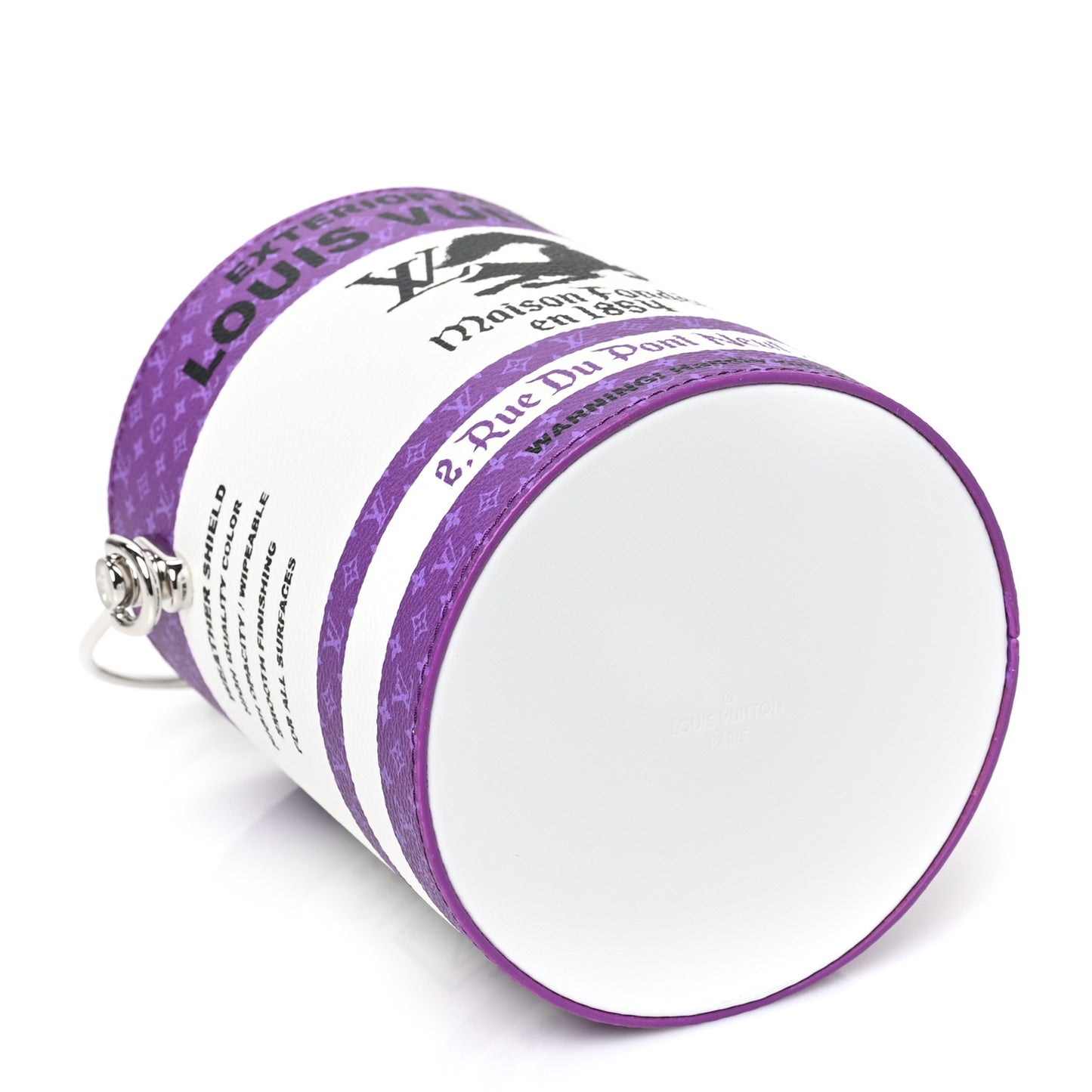 Monogram LV Paint Can Purple
