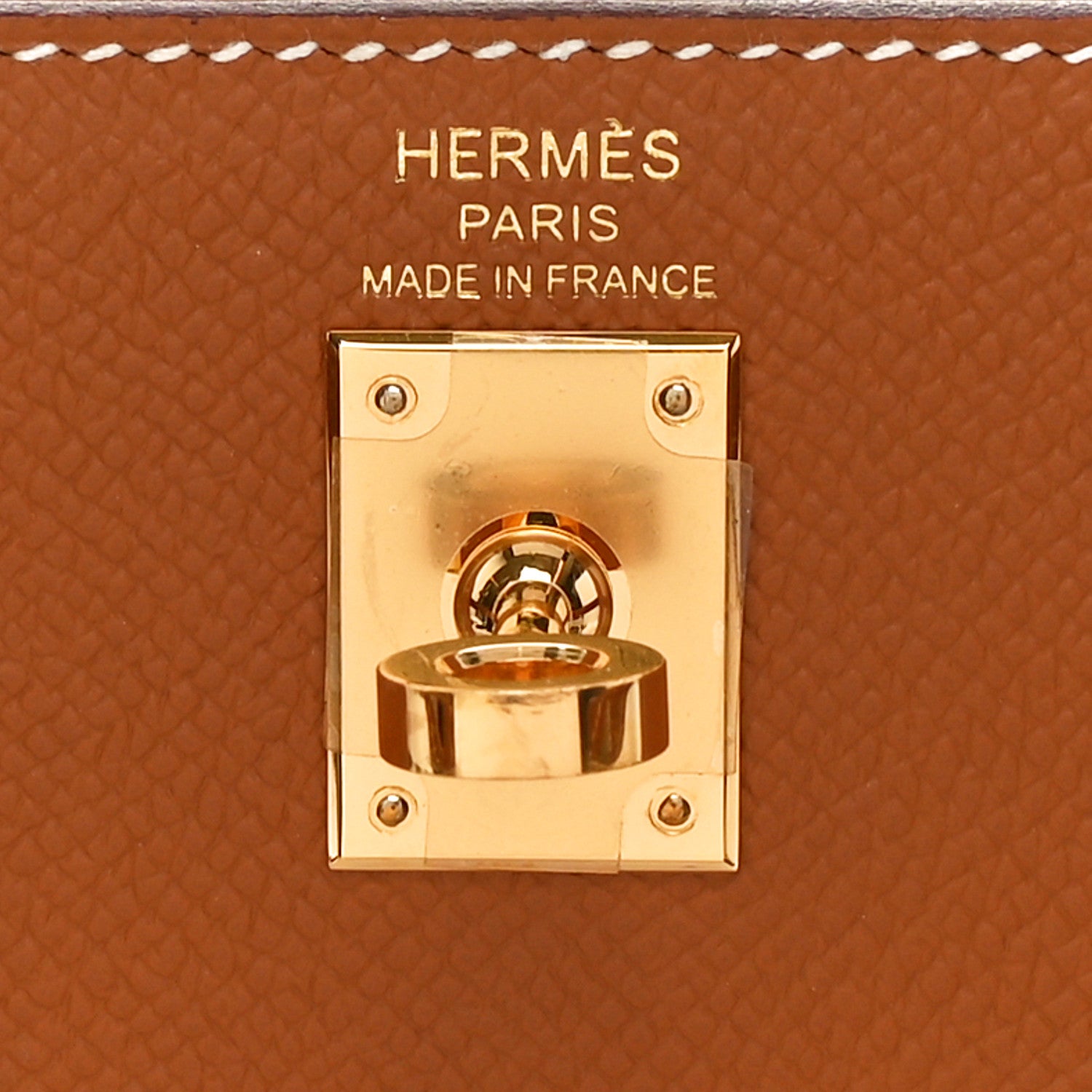 Hermes Epsom Kelly Sellier 25 Gold 7 of 11