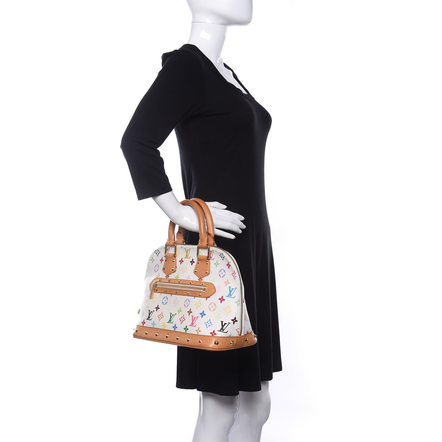 Monogram Multicolor Alma White