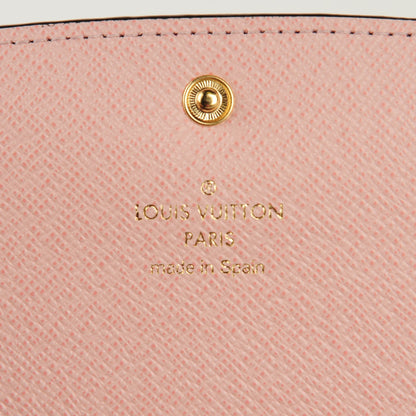 Louis Vuitton Monogram Emilie Wallet Rose Ballerine 6 of 7
