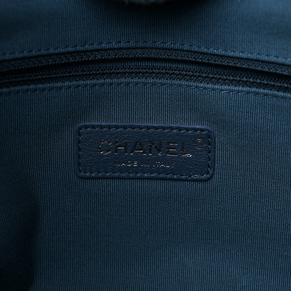 Chanel Denim Small Deauville Tote Light Blue 7 of 11