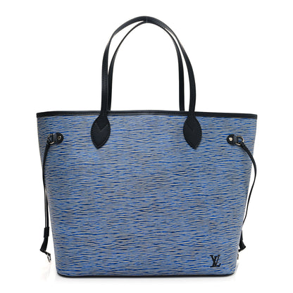 Louis Vuitton Epi Neverfull MM Denim Light 3 of 11