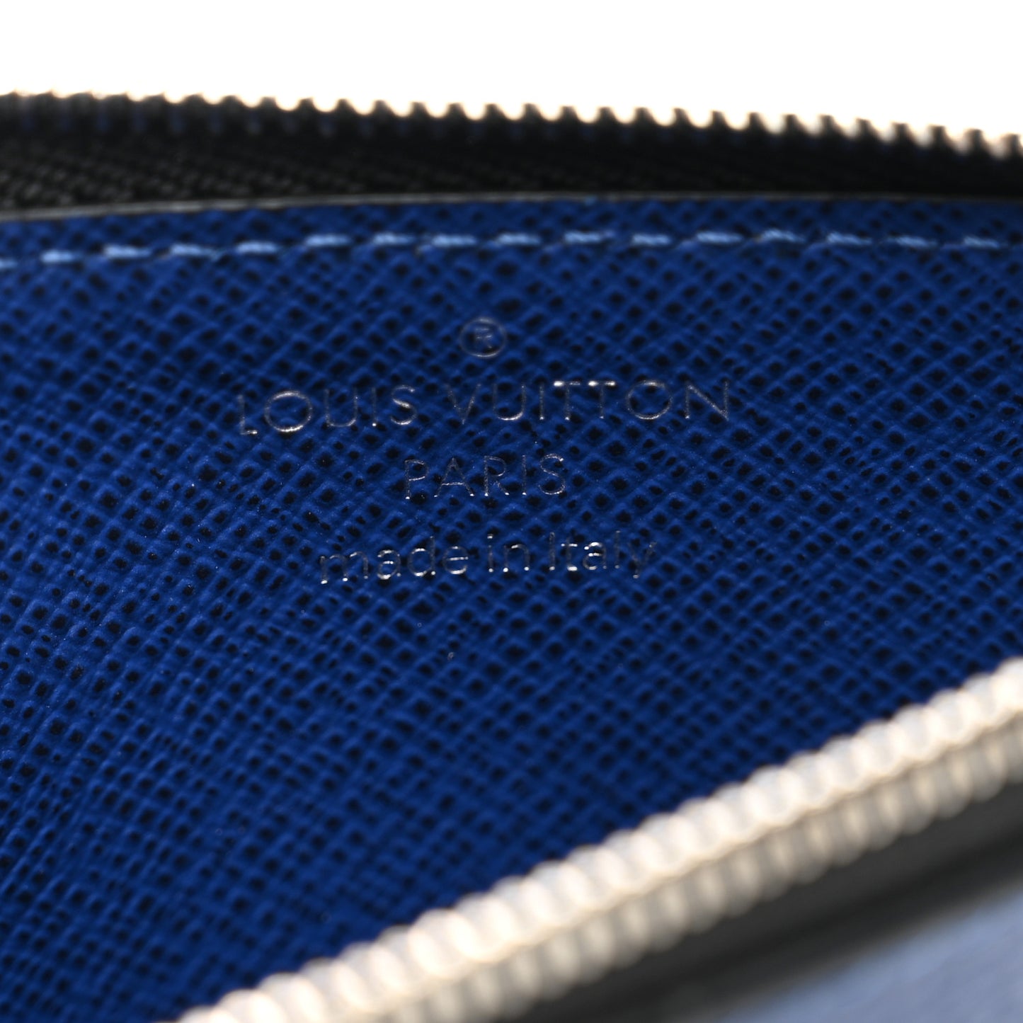Monogram Taiga Coin Card Holder Cobalt