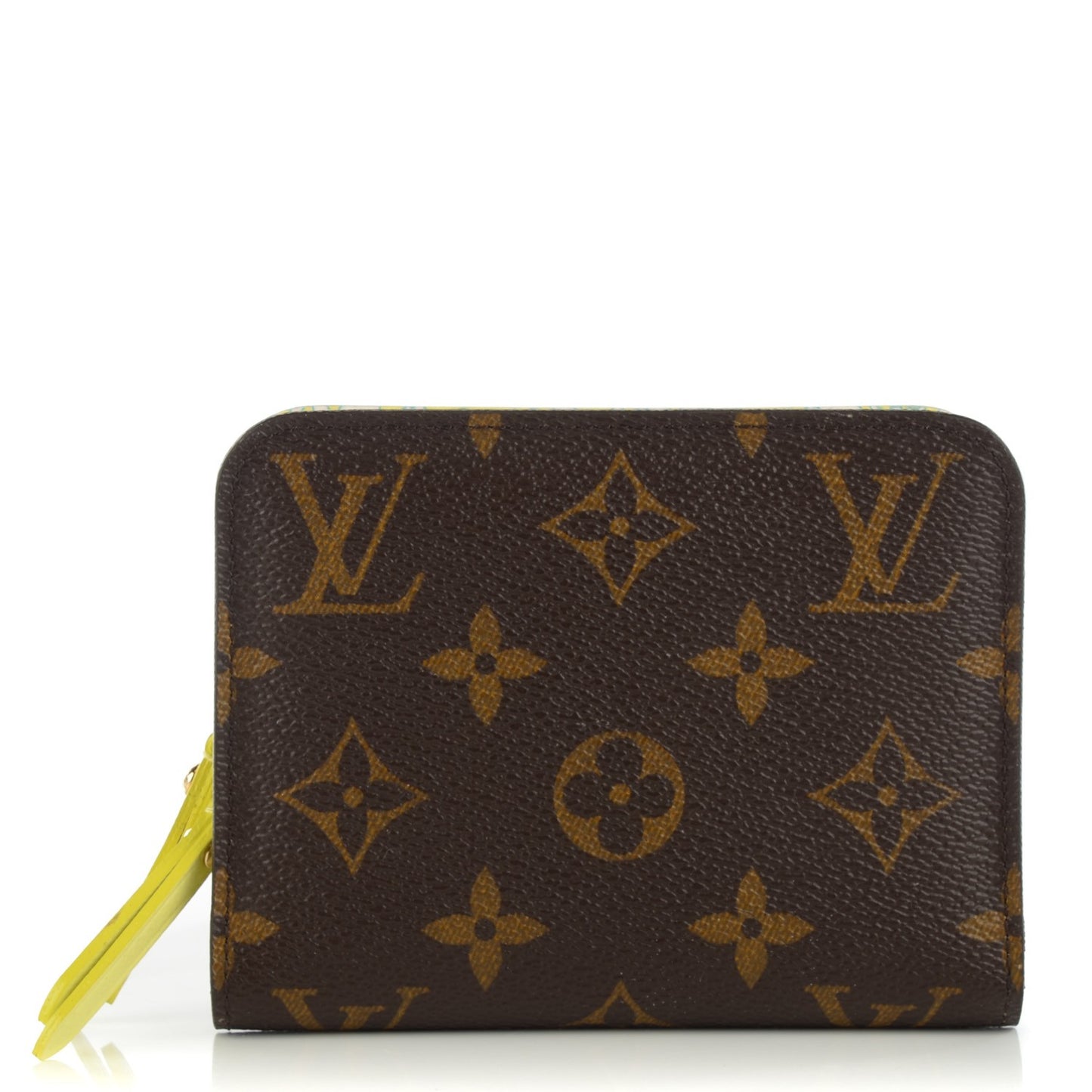 Monogram Fleuri Insolite Wallet PM Yellow