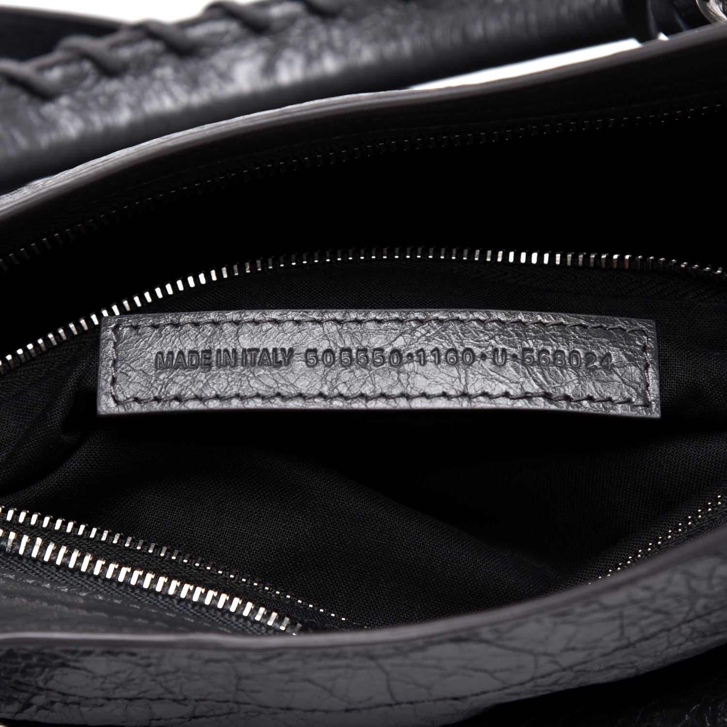 Balenciaga Agneau Classic Silver Hardware City Gris Fossile 8 of 9
