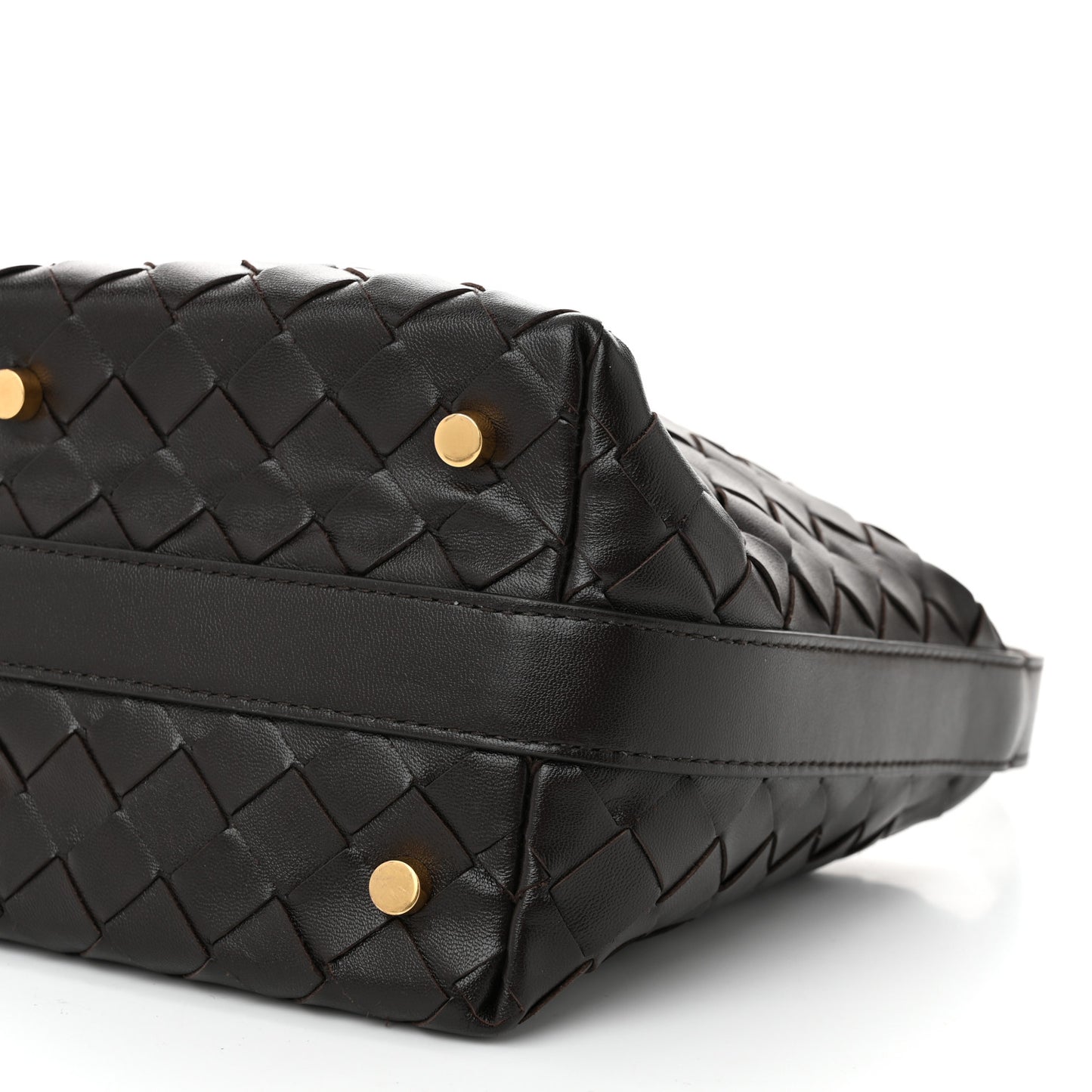 Calfskin Nappa Intrecciato Mini Wallace Fondant