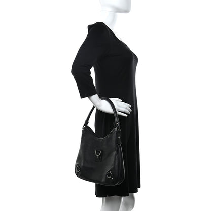 Gucci Calfskin Abbey D Ring Hobo Black 2 of 10