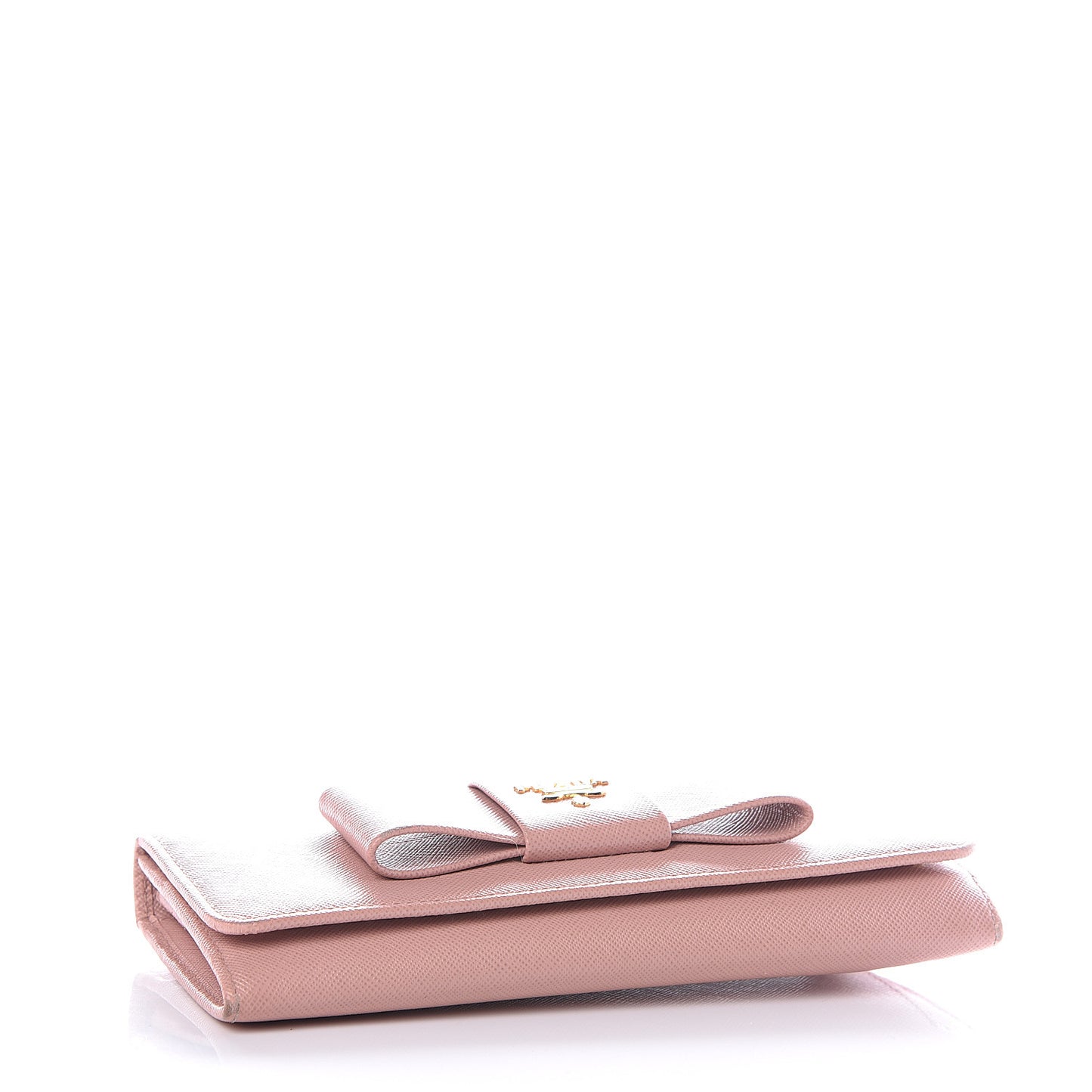 Saffiano Bow Continental Wallet Orchidea