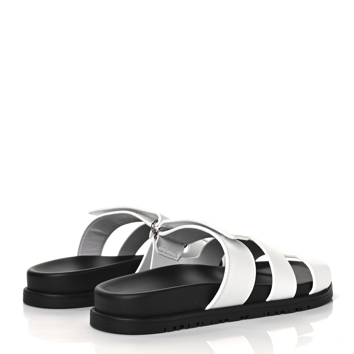 Calfskin Womens Chypre Sandals 37.5 White