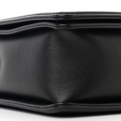 Chanel Calfskin Double Stitch Large Boy Flap Black 9 of 10