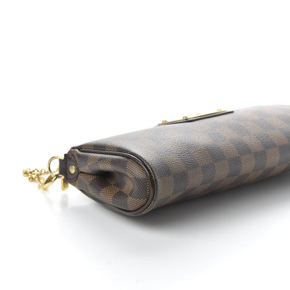 Louis Vuitton Damier Ebene Eva Clutch 6 of 10