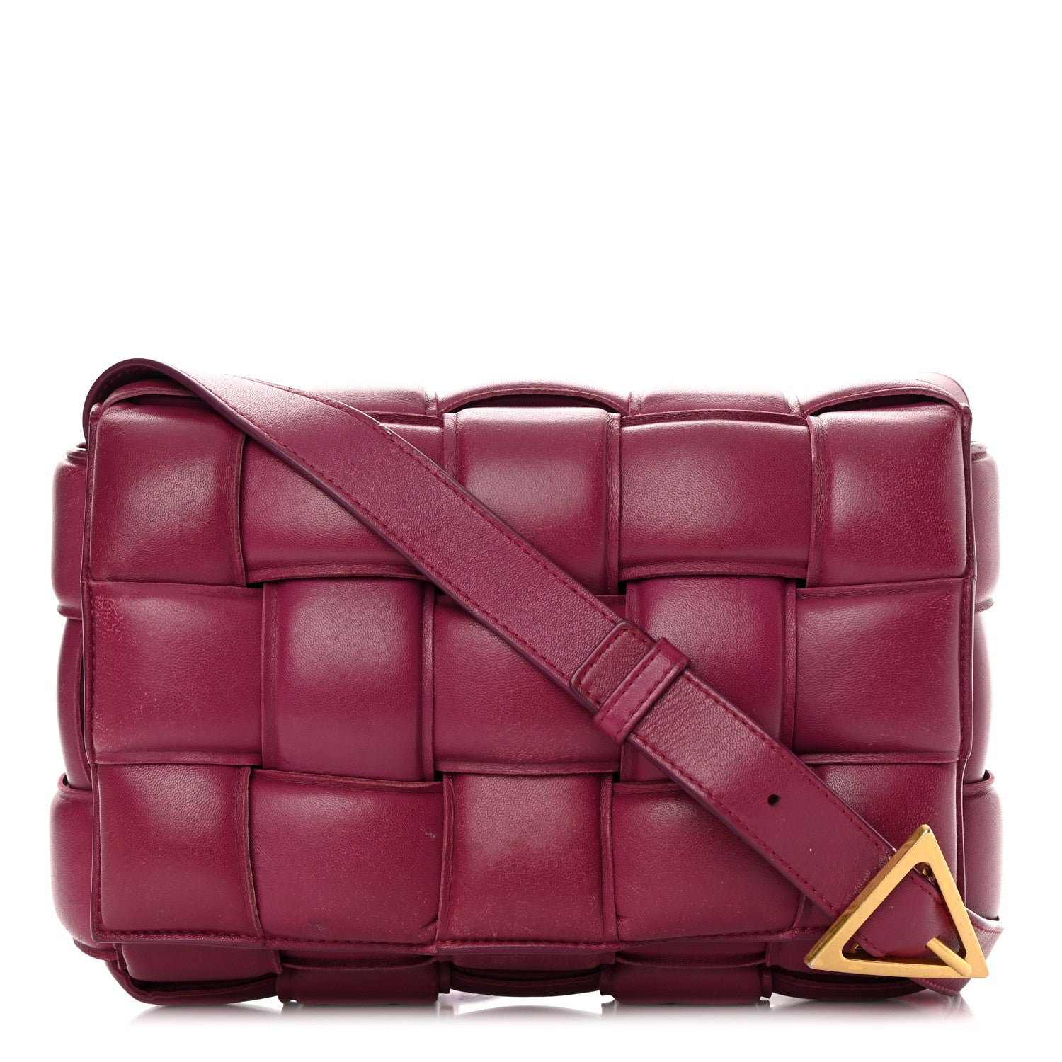 Bottega Veneta Nappa Maxi Intreccio Padded Cassette Crossbody Bag Cinnabar 1 of 19