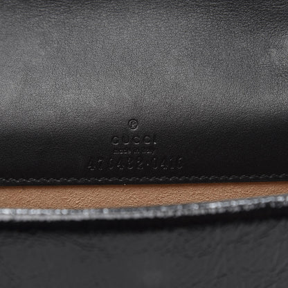 Gucci Velvet GG Monogram Super Mini Dionysus Shoulder Bag Blue Beige Black 5 of 10