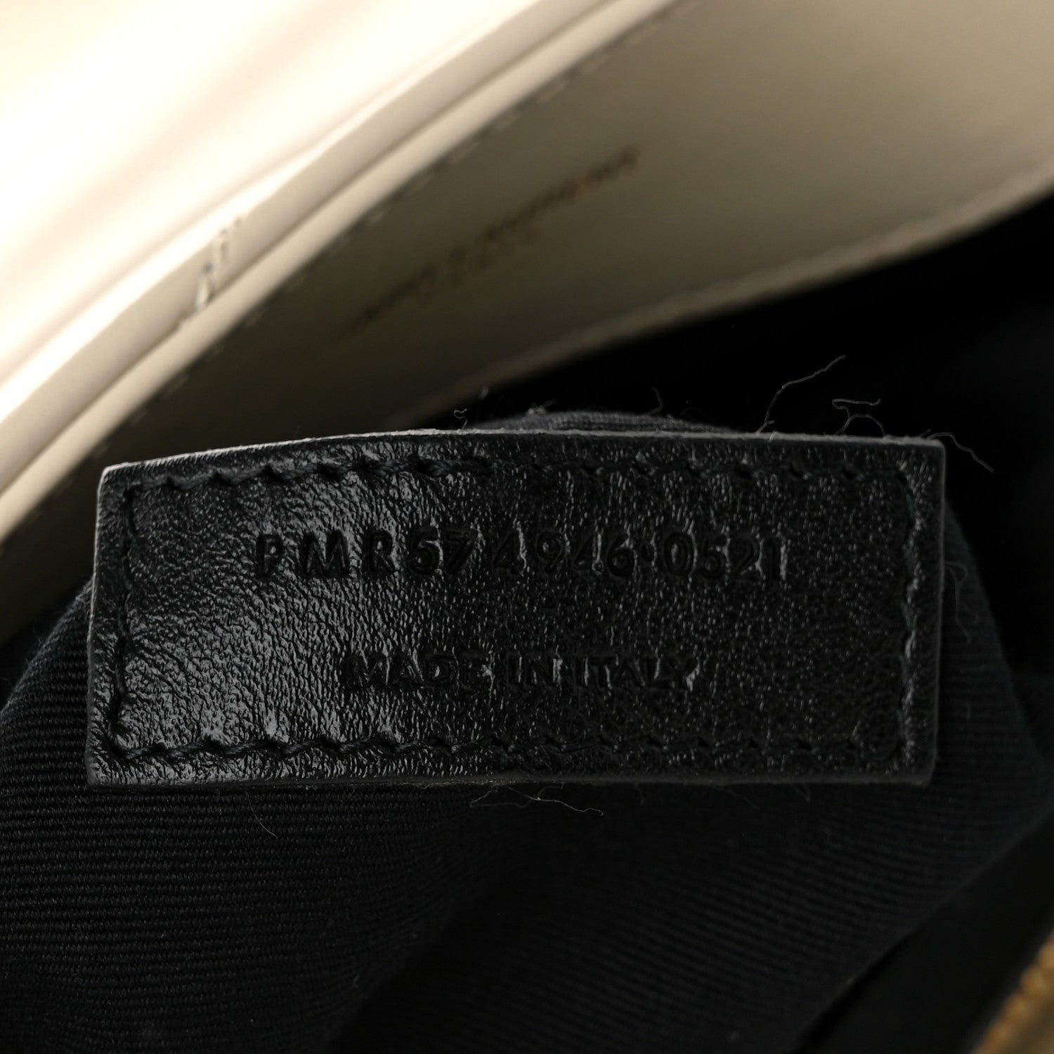 Saint Laurent Calfskin Y Quilted Monogram Medium Loulou Chain Satchel Crema Soft 7 of 11