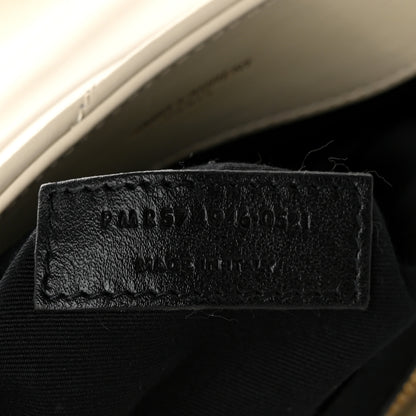 Saint Laurent Calfskin Y Quilted Monogram Medium Loulou Chain Satchel Crema Soft 7 of 11