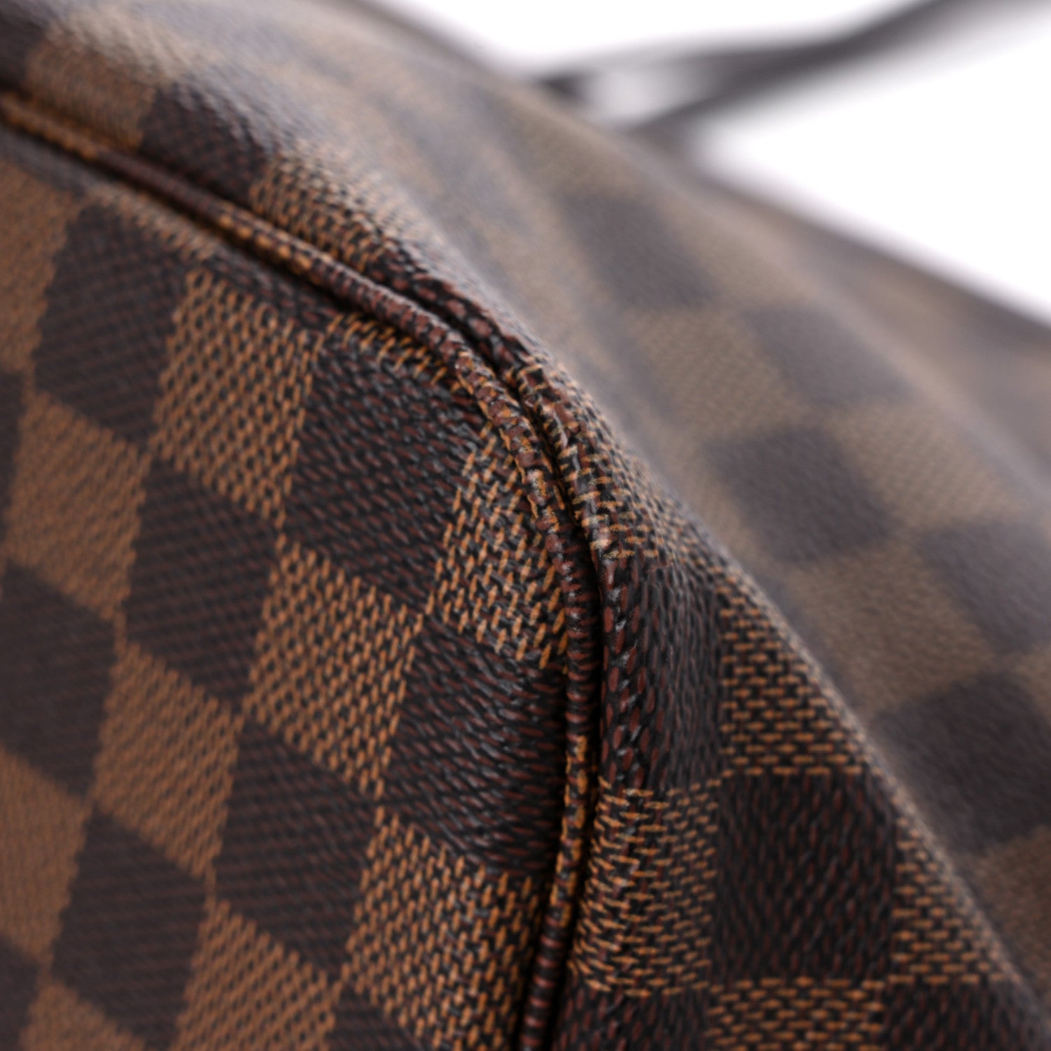 Louis Vuitton Damier Ebene Neo Neverfull MM Rose Ballerine 9 of 13