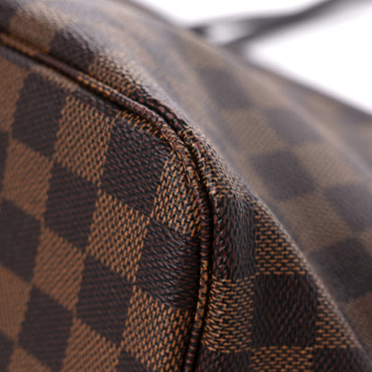 Louis Vuitton Damier Ebene Neo Neverfull MM Rose Ballerine 9 of 13
