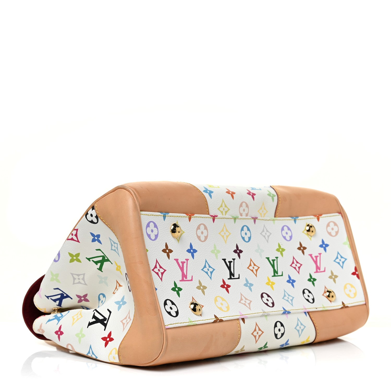 Louis Vuitton Monogram Multicolor Beverly GM White 4 of 17
