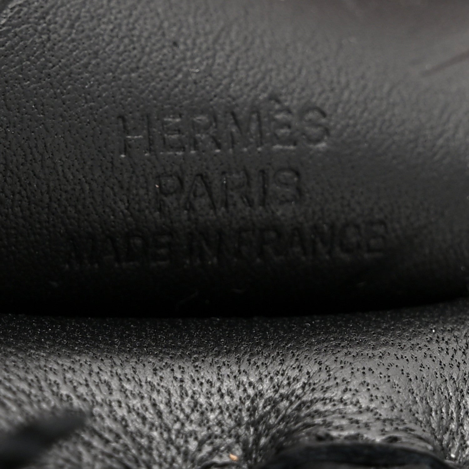 Hermes Milo Lambskin Grigri Rodeo Pegase Horse Bag Charm PM So Black 3 of 5