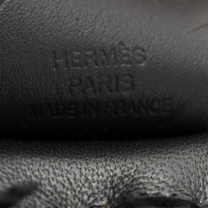 Hermes Milo Lambskin Grigri Rodeo Pegase Horse Bag Charm PM So Black 3 of 5