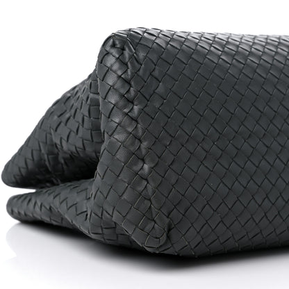 Bottega Veneta Nappa Intrecciato Large Classic Chain Strap Tote Grey 8 of 12