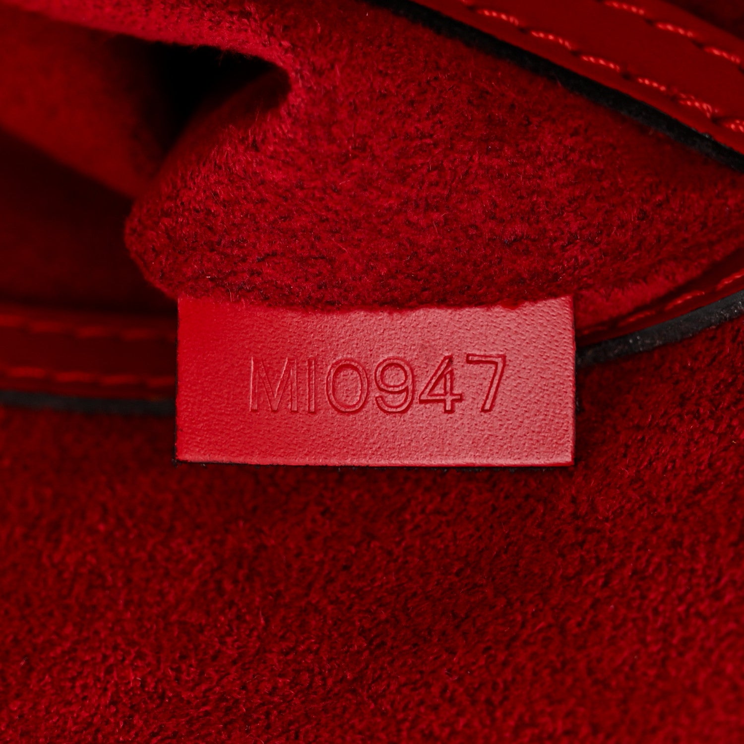 Louis Vuitton Epi Alma PM Castillan Red 7 of 11