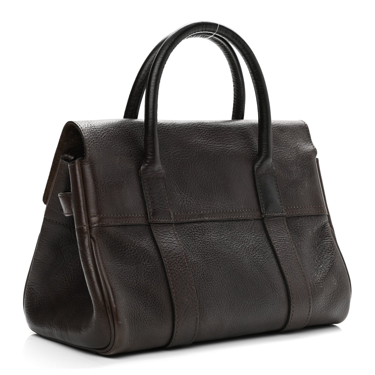 Mulberry Classic Grain Calfskin Bayswater Chocolate 3 of 14